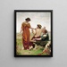 Schicksal - Thomas Cooper Gotch — gerahmtes Bild an der Wand