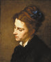 Kopf einer Frau - Thomas Couture — Ansicht des Kunstwerks