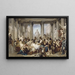 Römer während des Verfalls - Thomas Couture — gerahmtes Bild an der Wand
