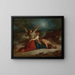 Studie für Stella Maris - Thomas Couture — gerahmtes Bild an der Wand