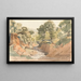 Landschaft bei Powerscourt - Thomas Creswick — gerahmtes Bild an der Wand