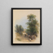 Der Brunnen von St Keyne - Thomas Creswick — gerahmtes Bild an der Wand