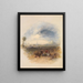 Waterloo - Thomas Creswick — gerahmtes Bild an der Wand