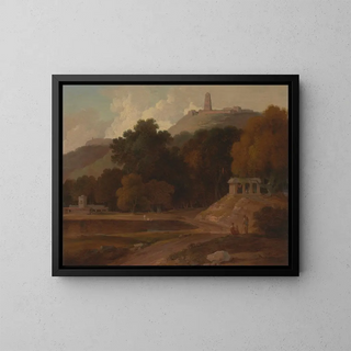 Thomas Daniell - Hilly Landscape in India.webp