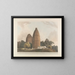 Szene orientalisch Pl02 - Thomas Daniell — gerahmtes Bild an der Wand