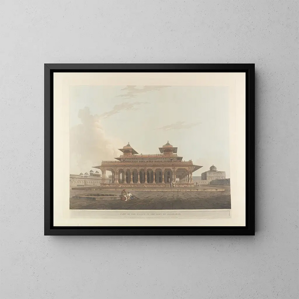 Szene orientalisch Pl08 - Thomas Daniell — gerahmtes Bild an der Wand