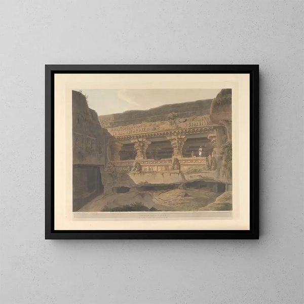 Szene orientalisch Pl29 - Thomas Daniell — gerahmtes Bild an der Wand