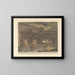 Szene orientalisch Pl34 - Thomas Daniell — gerahmtes Bild an der Wand