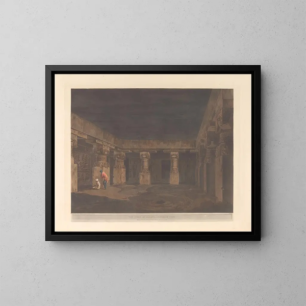 Szene orientalisch Pl43 - Thomas Daniell — gerahmtes Bild an der Wand