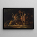 Jagd auf Tiger in den Ostindien - Thomas Daniell — gerahmtes Bild an der Wand