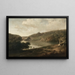 Blick auf einen See - Thomas Doughty — gerahmtes Bild an der Wand