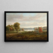 Ansicht auf den Hudson im Herbst - Thomas Doughty — gerahmtes Bild an der Wand