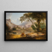 Montagnes Blanches New Hampshire - Thomas Doughty — gerahmtes Bild an der Wand