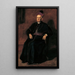 Archevêque William Henry Elder - Thomas Eakins — gerahmtes Bild an der Wand