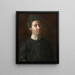 Portrait von Mary Adeline Williams - Thomas Eakins — gerahmtes Bild an der Wand