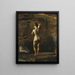 Studie für William Rush beim Schaffen seiner allegorischen Figur des Flusses Schuylkill - Thomas Eakins — gerahmtes Bild an der Wand