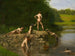 Schwimmen - Thomas Eakins — Ansicht des Kunstwerks