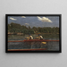 Die Brüder Biglin beim Rennen - Thomas Eakins — gerahmtes Bild an der Wand