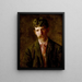 Der Pianist Stanley Addicks - Thomas Eakins — gerahmtes Bild an der Wand