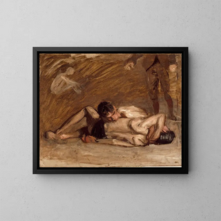 Thomas Eakins - Wrestlers.webp