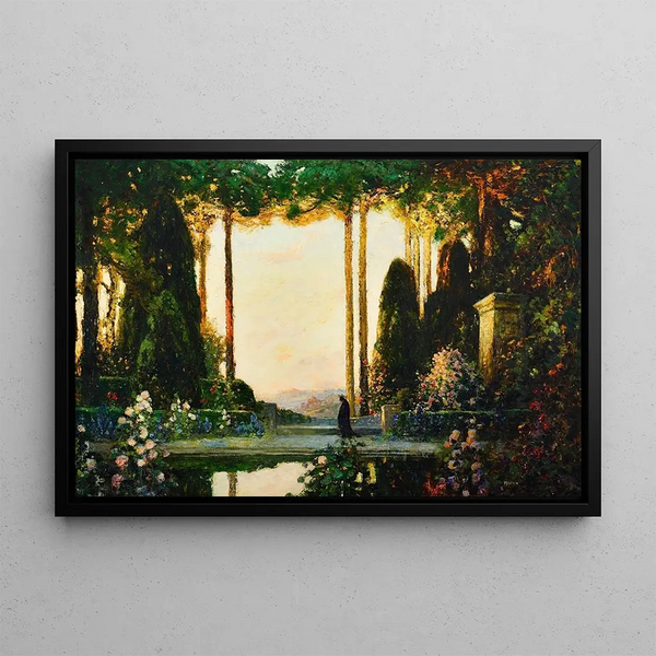 Thomas Edwin Mostyn - An enchanted garden.webp