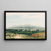 Château de Lomnitz et les Tatras en Hongrie - Thomas Ender — gerahmtes Bild an der Wand