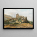 Château de Trostburg dans la vallée de l'Isarco, Tyrol du Sud - Thomas Ender — gerahmtes Bild an der Wand