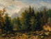 Landschaftsbild im Hochgebirge - Thomas Ender — Ansicht des Kunstwerks