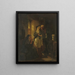 Le choix - Thomas Faed — gerahmtes Bild an der Wand