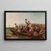 Émigration, der Tag der Abreise: Guter Himmel, welche Schmerzen trübten diesen Abreisetag usw. Goldsmith - Thomas Falcon Marshall — gerahmtes Bild an der Wand