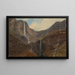 Gudvangen - Thomas Fearnley — gerahmtes Bild an der Wand