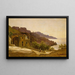 Terrasse bei Amalfi - Thomas Fearnley — gerahmtes Bild an der Wand