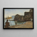 Der Maler und der Junge - Thomas Fearnley — gerahmtes Bild an der Wand