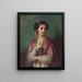 Jessica - Thomas Francis Dicksee — gerahmtes Bild an der Wand