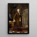 Portrait de John Allen de Bridgewater - Thomas Frye — gerahmtes Bild an der Wand