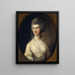 Mme John Taylor - Thomas Gainsborough — gerahmtes Bild an der Wand