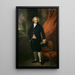 Portrait von John Langston Écuyer de Sarsden - Thomas Gainsborough — gerahmtes Bild an der Wand