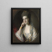 Portrait von Mary Wise - Thomas Gainsborough — gerahmtes Bild an der Wand
