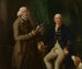 Portrait von William Anne Hollis, 4. Earl of Essex, mit einer Schale an Thomas Clutterbuck von Watford - Thomas Gainsborough — Ansicht des Kunstwerks