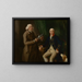 Portrait von William Anne Hollis, 4. Earl of Essex, mit einer Schale an Thomas Clutterbuck von Watford - Thomas Gainsborough — gerahmtes Bild an der Wand