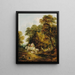 Der Marktwagen - Thomas Gainsborough — gerahmtes Bild an der Wand