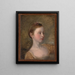 La Fille du peintre Marie - Thomas Gainsborough — gerahmtes Bild an der Wand