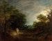 Landschaft mit Wald und Holzfäller - Thomas Gainsborough — Ansicht des Kunstwerks