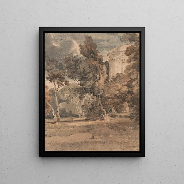 Thomas Girtin - A Temple in Harewood Park.webp