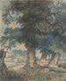 Hirsch im Windsor-Wald - Thomas Girtin — Ansicht des Kunstwerks