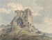 Château de Denbigh - Thomas Girtin — Ansicht des Kunstwerks