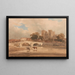 Ripon Minster, Yorkshire - Thomas Girtin — gerahmtes Bild an der Wand