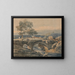 Der alte Brücke in Devon - Thomas Girtin — gerahmtes Bild an der Wand