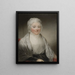 Frau Unbekannt - Thomas Hargreaves — gerahmtes Bild an der Wand