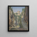 Un Glen à Sorrento - Thomas Hartley Cromek — gerahmtes Bild an der Wand